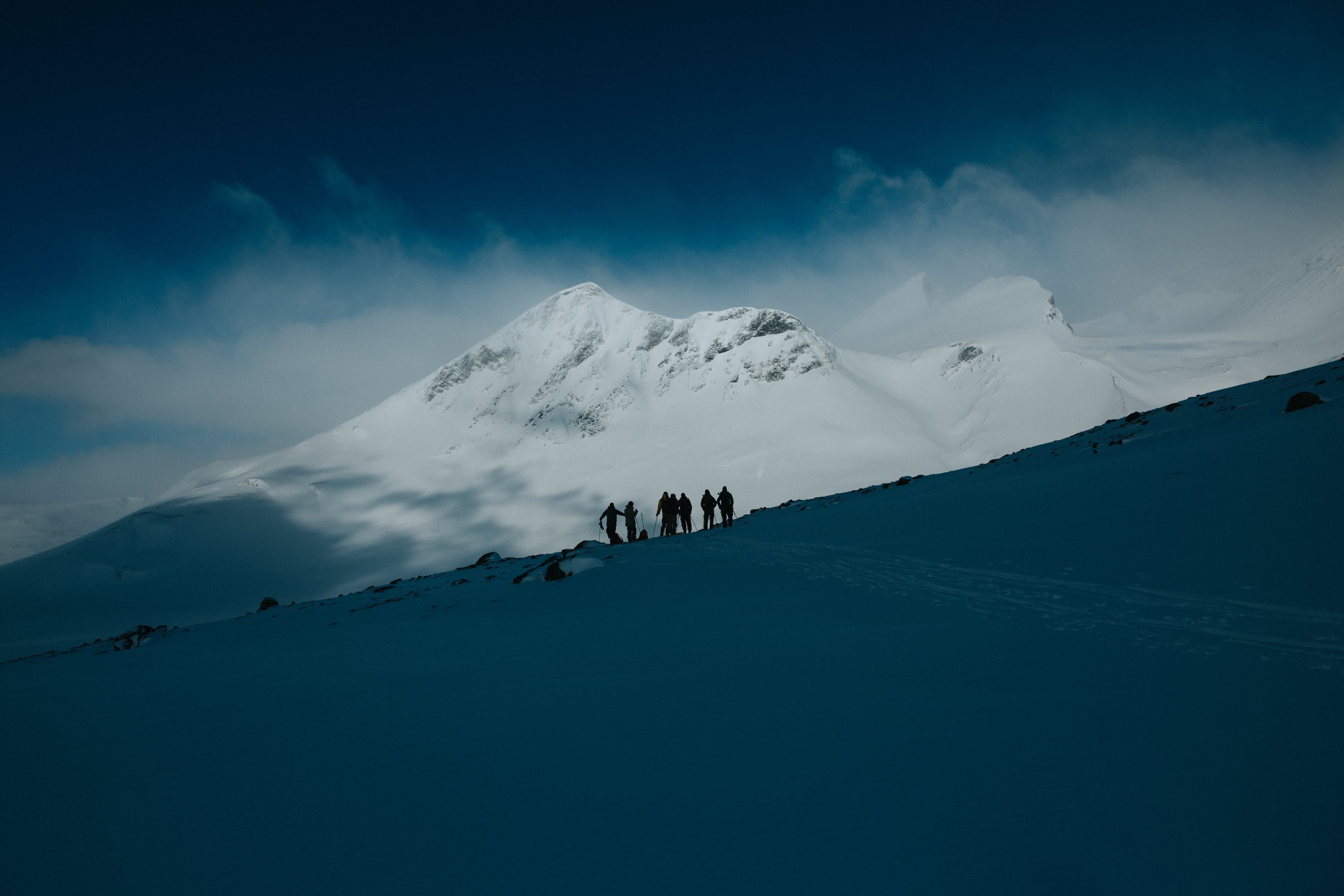 Tom-Oliver Hedvall kör Sveriges största skidåk